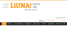 Tablet Screenshot of local368.org